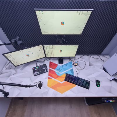 Gaming deskpad von twitch Creator JEFF