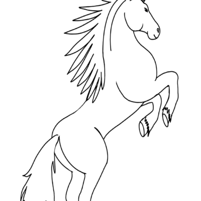 Einhorn Ausmalnild