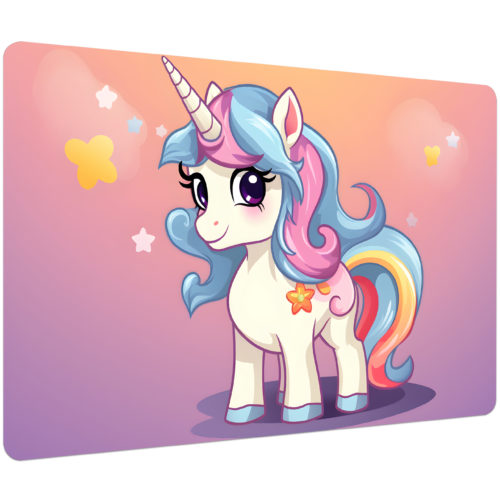 Schreibtischunterlage Einhorn