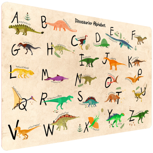 ABC Dino Schreibtischunterlage
