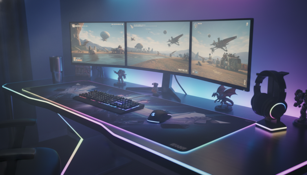 Schreibtischunterlagen für Gamer: Was zählt