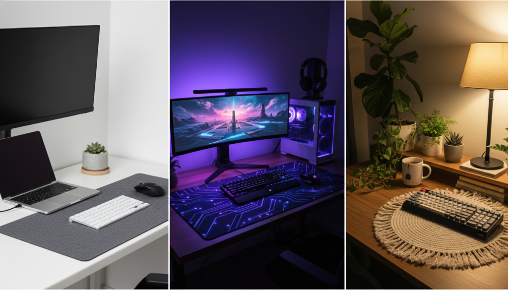 Schreibtisch-Setup gestalten: 5 Design-Stile mit Deskpads 2025