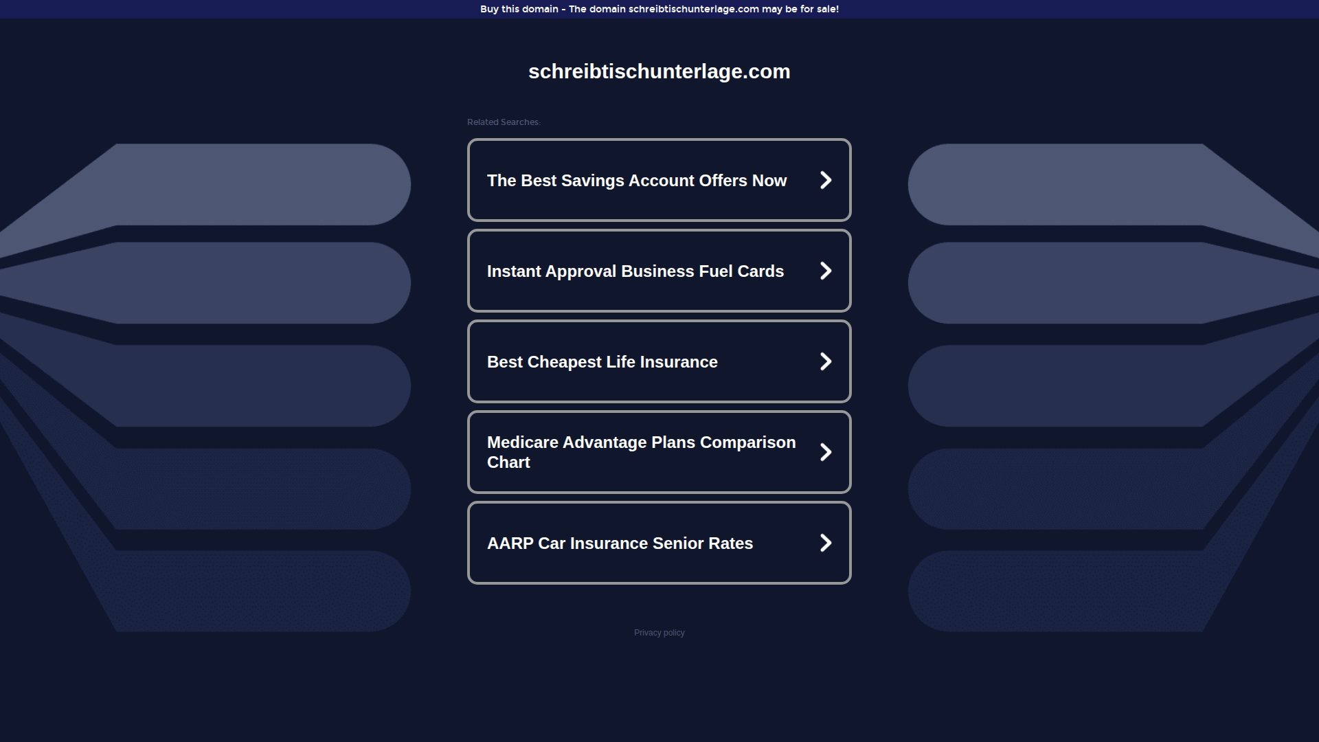 Screenshot von schreibtischunterlage.com