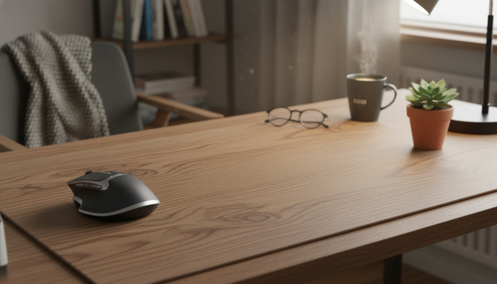 Schreibtischunterlage Holzoptik: Natürliches Flair ohne Kompromisse bei der Pflege
