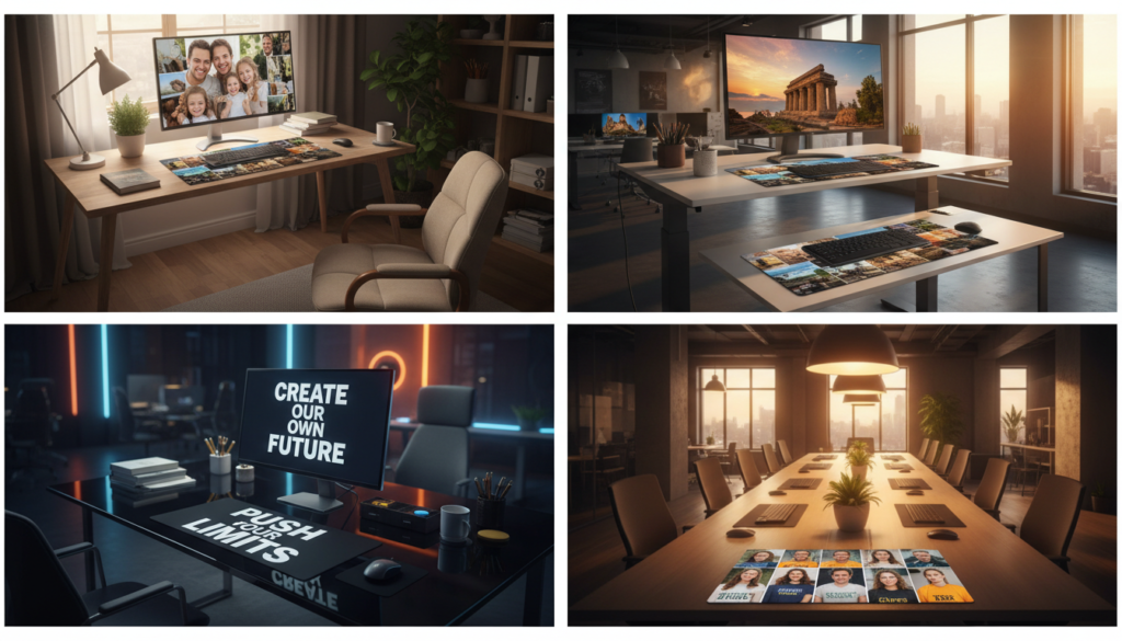 Schreibtischunterlage mit Fotos gestalten: Kreative Ideen für dein Büro