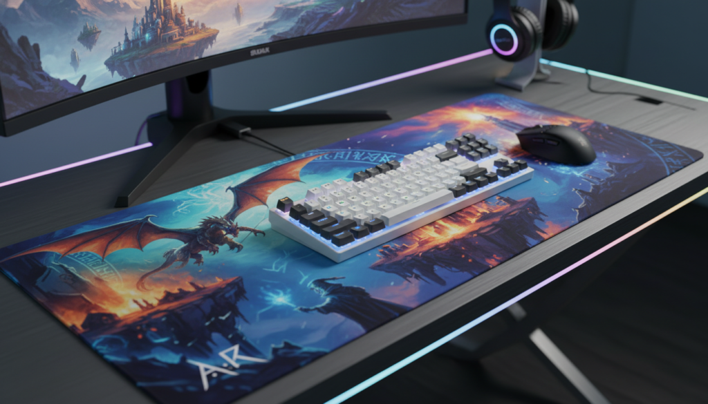 Spielmatten selbst gestalten: Deine Gaming-Oase mit individuellem Design