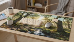 Personalisierte Schreibttischunterlage: Designs, die deinen Alltag bereichern