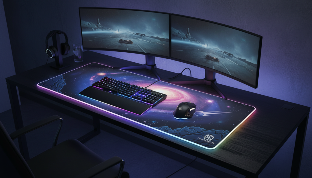 Mousepad custom: Gaming-Desk-Mats nach Maß für perfekte Setups