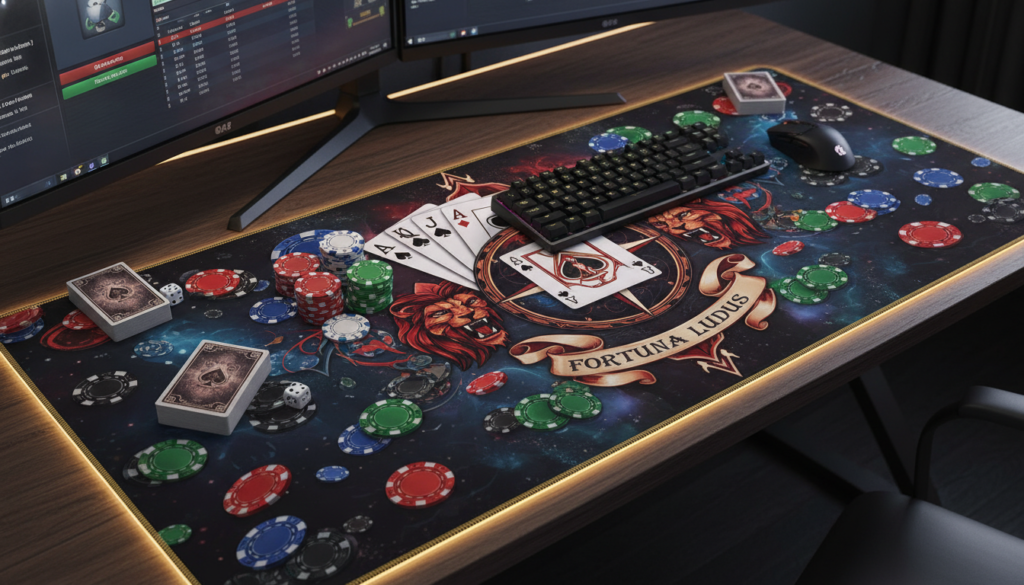 Pokermatte selbst designen: Perfekt für Pokerabende zu Hause